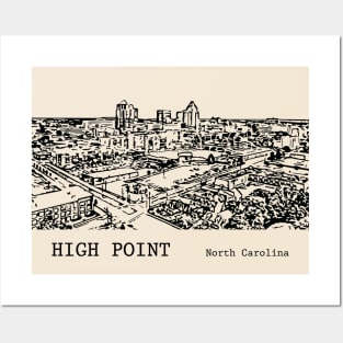 High Point North Carolina Posters and Art